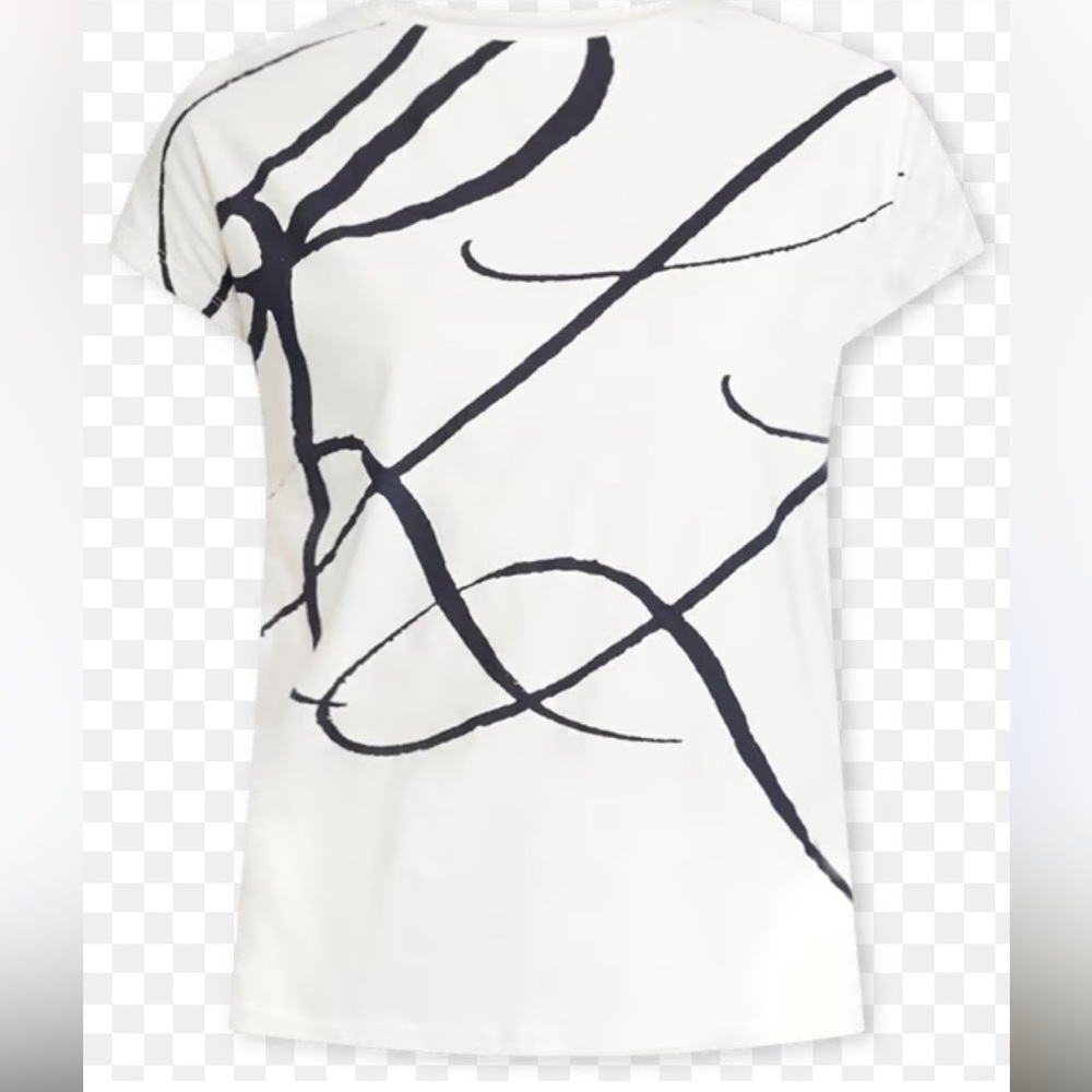New Ralph Lauren Black and Cream Short Sleeve Tee size XL - Picture 5 of 9